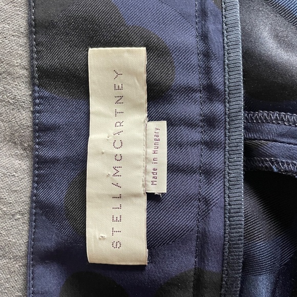 Stella McCartney Blue/Black tuxedo pants - Picture 4 of 9